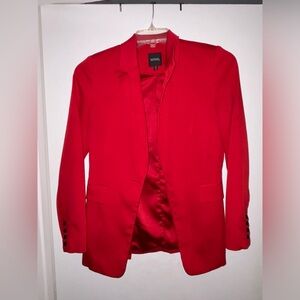 Red jacket